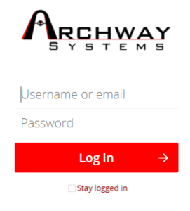 Archway Portal Login Picture